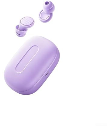 Tapones para los oídos ultra cómodos para dormir con reducción de ruido de 50 dB para noches de descanso y entornos de trabajo enfocados (morado)
