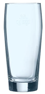 Arcoroc Willi Becher 265ml, mit Füllstrich bei 200ml, 12 Stück