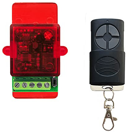 Kit apriporta automatico telecomandato per elettroserratura - cancellino nserratura elettrica a 12-24Vca - si collega direttamente al pulsante di apertura senza necessità di alimentazione