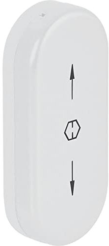 HOPPE 1721504, Aluminium weiß Fenster-Griffloch-Verdeckrosette