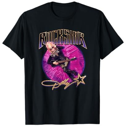 Dolly Parton Rockstar Rose Velvet T-Shirt