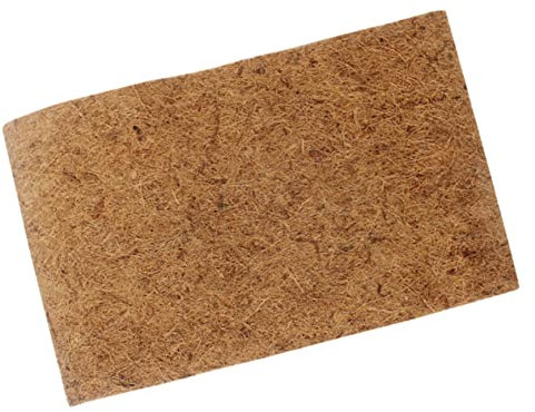 BESPORTBLE Rivestimento in Fibra di Cocco per Lettiera per Rettili 60x40 Cm Accessorio per Acquario per Draghi Barbuti Tartarughe E Gechi