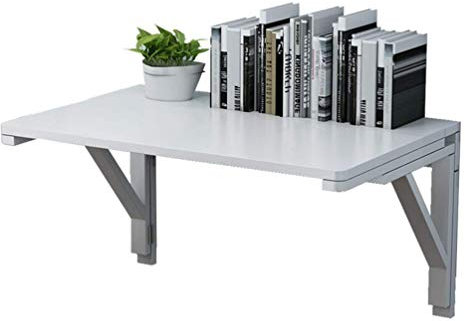 Klappbarer Tisch, Tablett, Nachttisch, Laptoptisch, Wandklapptisch, Massivholztisch, Esstisch für kleine Räume, Klappbarer Computertisch, weißer Lehrtisch, 10 Größen