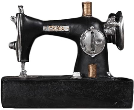 Harz Retro Alte Nähmaschine Modell Wohnzimmer Zimmer Dekorationen Desktop Figur Shop Cafe Dekorationen Dekorative Handwerk Antike Akzente
