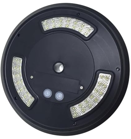 HEMOTON Led Solar Umbrella Light Outdoor Flag Pole Lighting Easy Install Led Flagpole Downlight