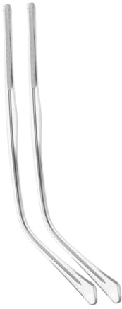 WHAMVOX Metal Glasses Temple Replacement Transparent Crystal Legs Eyeglass Arms for DIY Frame Repair Resistant to Bending and Wear