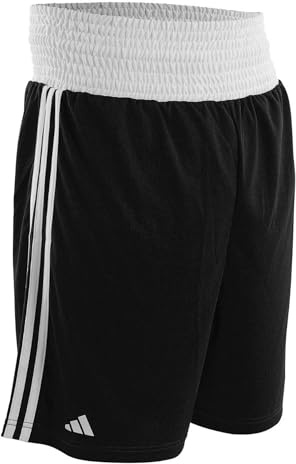 adidas Base Punch - Pantalones Cortos de Boxeo para Entrenamiento y Lucha, se adaptan a Adultos, Hombres, Mujeres, niños, Artes Marciales Mixtas, Fitness, Kickboxing, Ropa de Gimnasio General,