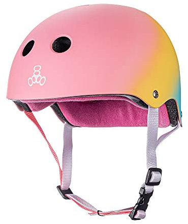 Triple Eight Unisex ? Erwachsene Certified Sweatsaver Sporthelme, Shaved Ice, XS-S (51-54 CM)