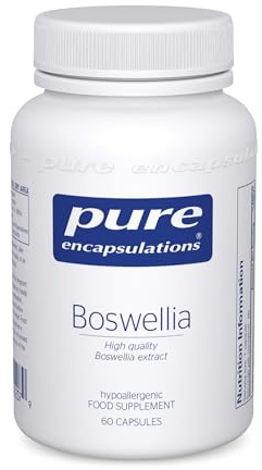 Pure Encapsulations Boswellia Extract, 60 Vegan Capsules | Standardised Frankincense Extract, 400mg Boswellia Serrata Standardised to 60% Boswellic Acids, Additive-Free