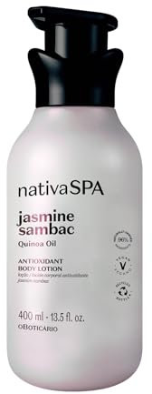 O Boticário Nativa SPA Jazmín Sambac Crema Hidratante Corporal Perfumada Loción Para El Cuerpo 400ml