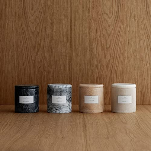 blomus 4 tlg. Nachfüllkerzen -FRABLE- | Farbe White | Größe S | Duft Tonga | Aus Sojawachs; Maße 4,7 x 4,7 x 3,5 cm