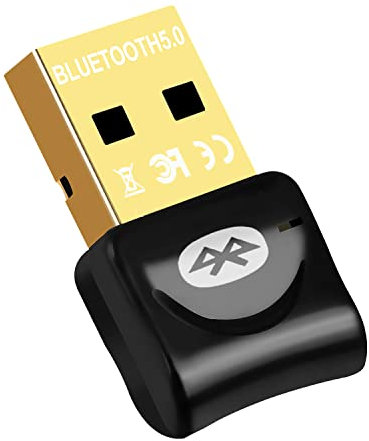 Maxesla USB Bluetooth Adapter 5.0, Nano Dongle for Headset, Speaker, Keyboard, Mouse, Printer - Long Range, Plug & Play, Low Latency Bluetooth USB for Windows 11/10/8.1/7