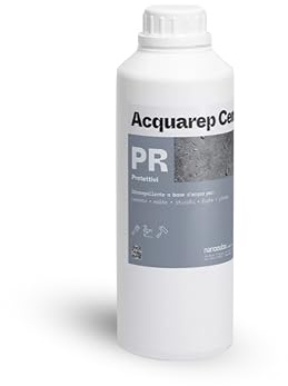 Nanocubo Acquarep Cem, 1 l, hidrorrepelente, cemento, piedra natural y artificial, base agua, protege superficies porosas: masillas de cemento, juntas para terrazas y balcones, aspecto natural,