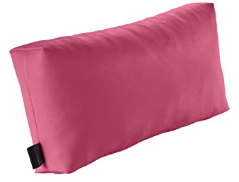 pader medi.tech Massagekopfkissen mit Schaumstoff-Flocken, 45x20x9cm, Therapiekissen, Lagerungskissen für die Physiotherapie mit Kunstlederbezug | abwaschbar, bequem | 13 Beere
