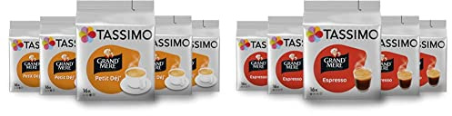 Tassimo Café Dosettes Grand Mère - 80 Boissons (5 x 16) Petit-Déjeuner & Espresso