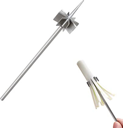 Edelstahl Scallion Slicer, Edelstahl Gemüseschneider Frühlingszwiebel Schneider, Spring Onion Slicer Zwiebel Shredder Messer Scallion Cutter Obst Gemüse Lebensmittel Knoblauch Chopper
