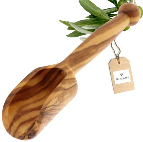 HOFMEISTER® Schäufelchen mit Stiel, aus Olivenholz, 8,5 cm