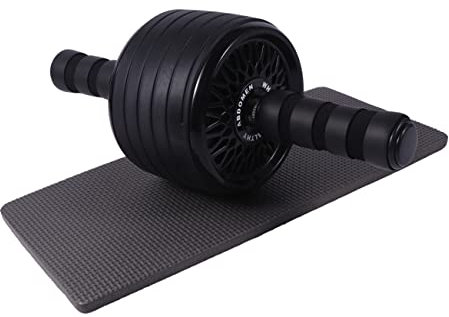 CORHAD Fitness-rad Für Heimtraining Mute Fitness-roller Aus Tpr Pp Edelstahl Schwammaterial Bauch-fitness-gerät Zum Muskelaufbau Kalorienverbrennung Ausdauertraining