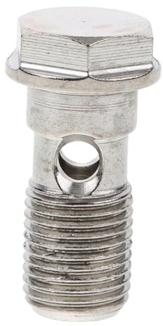 JECOMPRIS Banjo Bolt Fitting Adapter Für Bremsleitungen Schnelle Verbindung Rostfrei Langlebig Für Viele Fahrzeugmodelle Geeignet Einfache Installation Ölverlust