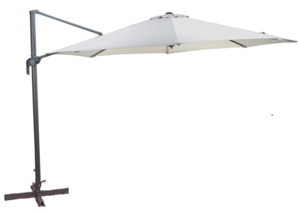 Garden Impressions Ampelschirm rund 330 cm Hawaii Sand
