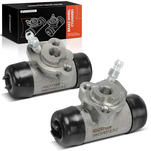 A-Premium Rear Driver and Passenger Drum Brake Wheel Cylinder Compatible with Select Toyota, Chevrolet and Geo Models - Corolla 1986-2002, Paseo 1992-1999, Tercel 1983-1998, Nova, Prizm, 2-PC Set