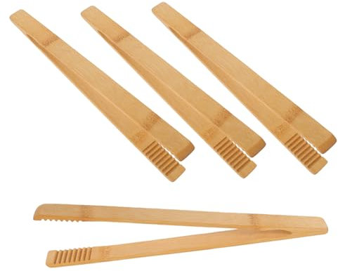 OKUMEYR 4piezas Pinzas Para Servir Panadería Herramientas De Té Accesorios Del Té Clip Antiescaldaduras Para Tazas