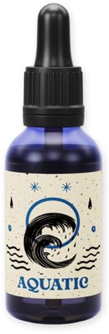 By Elementum Aquatic skäggolja – 30 ml – närande vård för skägg och hud