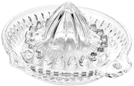 Warmhm Spremiagrumi Manuale in Vetro Dispositivo Di Spremitura Per Succo Di Frutta Spremiagrumi Per Limoni e Arance Utensili Da Cucina Per Uso Domestico