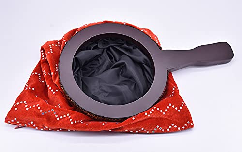 SUMAG Trucos de magia repetir cremallera cambio bolsa fantasía mango de madera tamaño grande mago accesorios etapa truco aparecer desaparecer magia