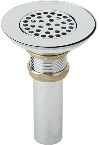 Elkay LK18B 3-1/2 Drain with Type 304 Stainless Steel Body, Strainer, and Tailpiece