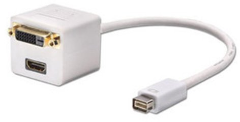 Lindy 41003 Mini-DVI a DVI/HDMI para Mac