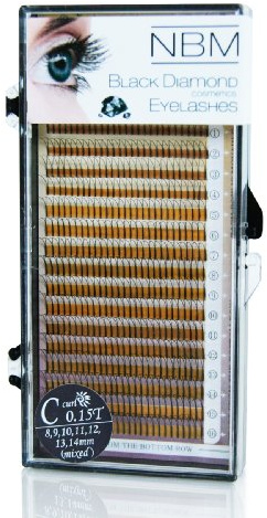 NBM BDC Y-Lashes C-Curl 0,15, 1 Stück