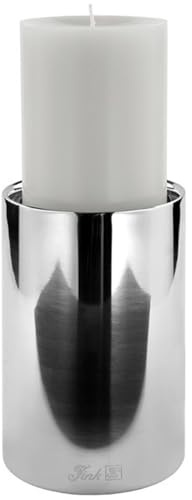 Fink SOBRIO Stumpenhalter,Edelstahl D.10,H.15cm