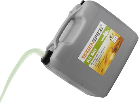 20 Liter Sägenspezi KS BIO Säge-Kettenöl Bioöl Haftöl für Motorsägen