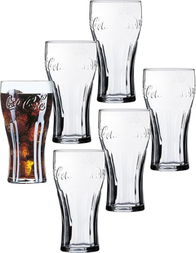 Arcoroc Cola konturglas 46 cl – 0,4 l kalibrerat – 6 stycken