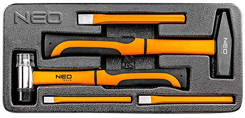 NEO TOOLS Hammer und Austreiber, 5-er Set