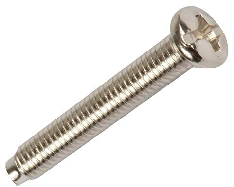 Pro Elec PEL01175 Electrical Socket Screws, 3.5 mm x 25 mm, Phillips Head, Pack of 50