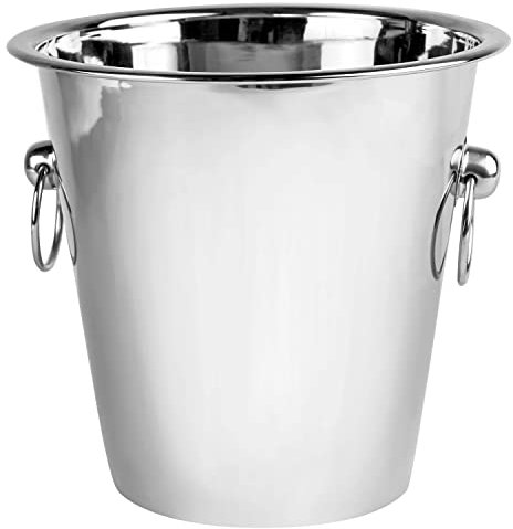 TIENDA EURASIA - Champanera, Cubitera, Enfriador de Botellas de Vino, Cubiteras para Botellas con Capacidad Aproximada de 3 litros, Enfriador Botelas de Tamaño ø22 x 22 x ø21 cm