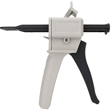 Pistola Dispensadora De 50ML, Pistola Dispensadora AB, Pistola De Pegamento Epoxi, Mezcla De Impresión, Pistola Dispensadora Universal Aplicada A 1:1 2:1 AB, Tubo De Pegamento Dispensador De Plástico