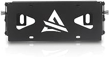 Cobra Tek - Attica4x4 Universal Terra Series License Plate Mount Bracket | Stylish and Durable Off-Road Solution | Textured Black Powder Coat | Adjustable Fit.