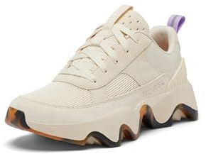 Sorel Women's Kinetic Impact ll Wonder Lace Sneakers, Honey White, Euphoric Lilac, 5 UK