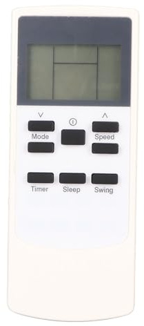 YKR H 531E Telecomando per Frigidaire, Telecomando per Condizionatore D'Aria per Frigidaire Smart Aria Condizionata Portatile, Sostituzione Ergonomica del Telecomando Universale