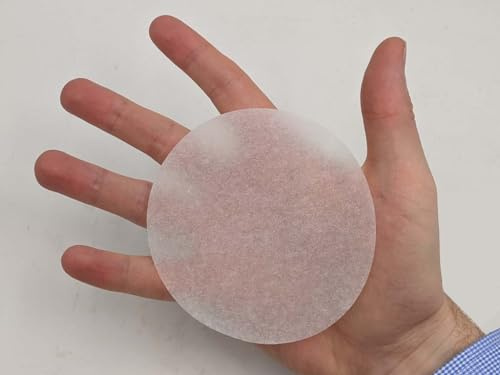 4 Inch Thick Wax Greaseproof Burger Paper Discs Pack of 250 Burger Separators