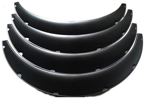 Paraspruzzi Parafanghi per Auto Flessibili Universali da 4 Pezzi da 3,5/90 Mm, Passaruota Extra Larghi Parafango Auto