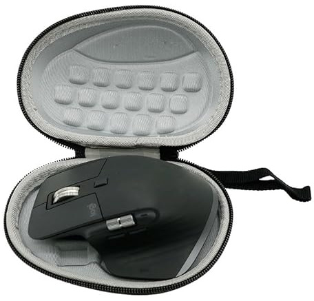 Hzycwgone Estuche Funda para Logitech MX Master 3S/MX Master 3 Ratón Inalámbrico Performance,Bolsa de Viaje para MX Master 3S/MX Master 3(Negro)