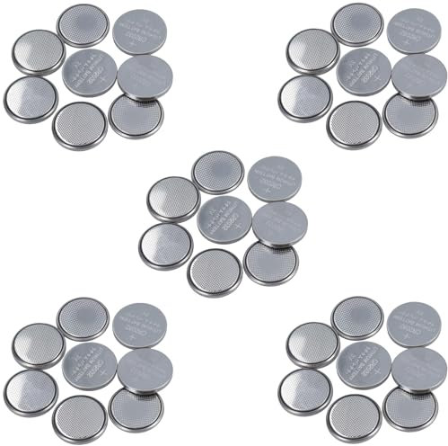 AB Tools Lot de 40 piles bouton au lithium CR2016 CR2025 CT2035 3 V pour montres et porte-clés