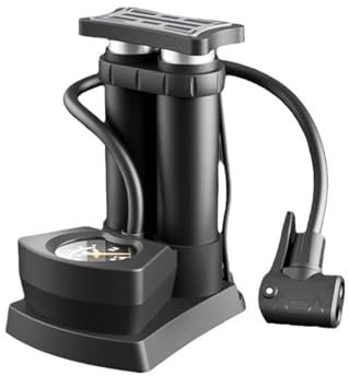 Pedal de pie portátil para bicicleta, bomba de alta presión, inflador de pedal eléctrico portátil para coche, motocicleta, bicicleta de montaña, bicicleta de montaña