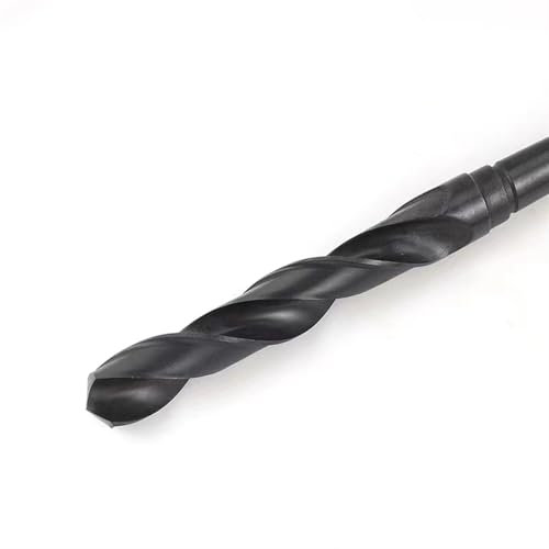Dunxiles 1 Broca Helicoidal de Vástago Cónico Hss de 10 mm A 60 mm, Broca Escariadora de Acero de Alta Velocidad para Hierro, Acero, Cobre Y Metal (25 mm), Herramientas de Hardware