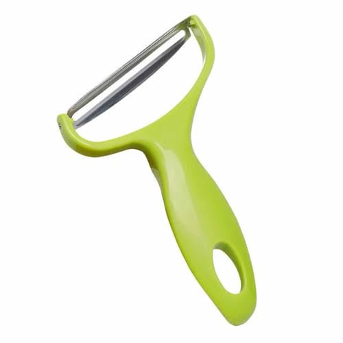 Green Cabbage Shredder & Slicer, Stainless Steel Potato Peeler and Graters, Kitchen Must Have for Home Restaurants (18×12cm)