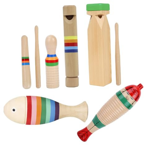MILISTEN 1 Satz Musikinstrumente für Teiliges Percussion aus Glockenspiel und Mehr für Kleinkinder Kreativität und Musikalischem Verständnis